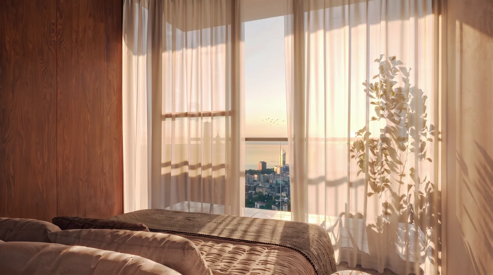 Interior of an OPUS Signature one-bedroom residence